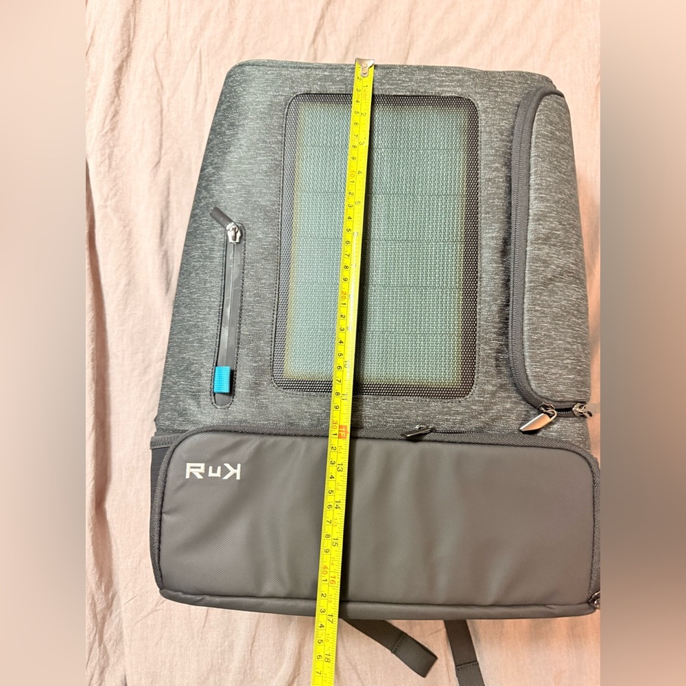 RuK Infinite Solar Pack Backpack - New With Tags! - Picture 15 of 16